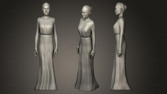 3D модель Анджелина Джоли (STL)